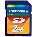 Transcend - Flash memory card - 2 GB - SD Memory Card