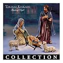 Thomas Kinkade Indoor/Outdoor Nativity Set: Magnificent Holy Night Collection