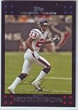 2007 Topps Football Houston Texans Team Set