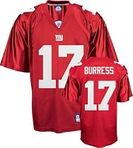 Plaxico Burress New York Giants Red NFL Replica Jersey