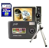Xhtinn-1056, 10MP Max via interpolation. Digital Video Camera with 2.5 LCD (Free-32GB SDHC Memory Card, a Sturdy Tripod)