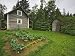 Alaska-Pratt Museum Homestead and Outhouse Built in 1929, Homer, Alaska, USA Photographic Poster Print by Dennis Flaherty, 12x9