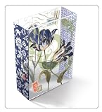 Vase Glass Decorative for Flowers 8 " Blue Tulip