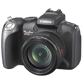 Canon - PowerShot SX10 IS - Appareil photo compact num�rique - Ecran LCD 2,5" - 10 MP - Zoom optique x20 - Grand angle 28 mm - Stabilis�