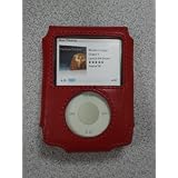 Ipod Nano 3G Premium Red Leather Open Face Case By Prima Cases