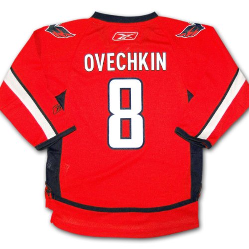 Alexander Ovechkin Washington Capitals Reebok Toddler Replica (2-4T) Home NHL Hockey Jersey Size Toddler (2-4T)
