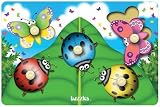 American Educational Puzzles 8-KN-099 Ladybirds and Butterflies