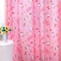 Hello Kitty Shower Curtains: Pink Dots