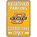 Signs 4 Fun SPSCOS OK State Cowboy Fans Small Parking
