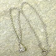 Atrus【アトラス工房】3月誕生石 アクアマリン アクア ブレスレット ホワイトゴールドK18 K18WG ハンドバック 鞄