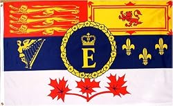 Canada Royal Standard Flag - 3 foot by 5 foot Polyester (NEW)
