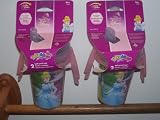 Disney Princess Spill Proof Cups (Sold as a set)