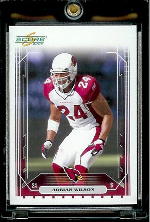 2006 Score Factory Set Single Card # 286 Adrian Wilson - Arizona Cardinals - NFL Football Cards