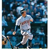 Doug Mientkiewicz Autographed Minnesota Twins (Grey Jersey) 8x10 Photo