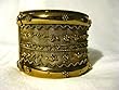 Hinged Cuff Bracelets Bellydance God Tone