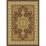 Home Dynamix Royalty 8083-500 43-Inch by 62-Inch Area Rug, Brown