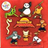 Mcdonald Happy Meal Kung Fu Panda Figures Set of 8 Toy