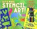 Books : Let's Make Stencil Art!
