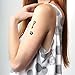 Tattify Lock And Key Temporary Tattoo - Open Sesame (Set of 2) - Other Styles Available and Fashionable Temporary Tattoos by Tattify