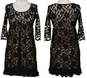 VELVET TORCH Baby Doll Lace Dress