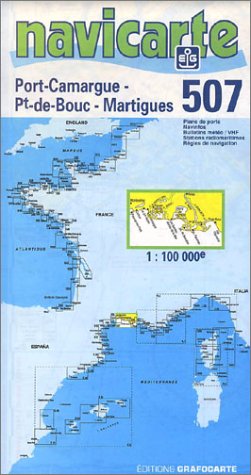 City Travel Guides Discounted  Livres : Carte marine : Port Camargue - Pt-de-Bouc - Martigues