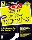 MORE Word 97 for Windows for Dummies