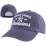 New York Yankees 2009 World Series Champions Navy Garment Washed Adjustable Hat
