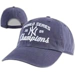 New York Yankees 2009 World Series Champions Navy Garment Washed Adjustable Hat