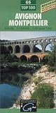 Carte touristique : Avignon - Montpellier