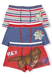 3 Pack Cotton Rich Toy Story Trunks