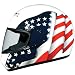 AFX Freedom Flag Adult FX-10 Street Motorcycle Helmet