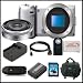 Sony Alpha Nex-5N Kit with 16mm Lens Kit. Package Includes: Sony Nex5N Digital Camera(Silver) Sony E-Mount SEL16F28 16mm f/2.8 Wide-Angle Alpha E-Mount Lens, Extended Life Battery, Rapid Travel Charger, 16mm Memory Card, Memory Card Reader, HDMI Cable, Remote Control, SSE Microfiber Cleaning Cloth and Soft Carrying Case