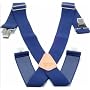 Kunys Sp15n Navy Braces 2in Wide