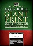 Nelson Classic Giant Print-kjv Center-column Reference Bible