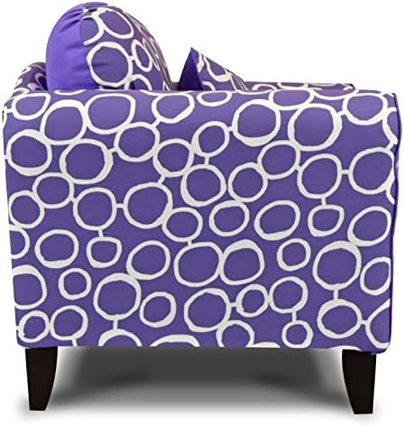 Totally Tween Chair - Freehand Thistle with Perfectly Plum Accents