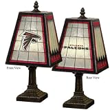 Atlanta Falcons Glass Table Lamp