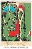 Art Poster, City Lot, 150x300 ft., at Buffalo N.Y. - 18.75 x 27.5