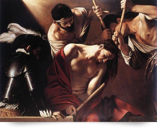 Caravaggio The Crowning With Thorns (Giclee Art Print), Leo KL