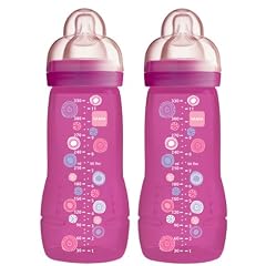MAM 950501 - Baby Bottle 330 ml, Doppelpack, f�r M�dchen