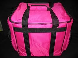 Hot Pink Mascot Tutto Serger Sewing Machine Tote Bag Carrier