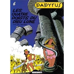 Papyrus, tome 6 : les quatre doigts du dieu Lune