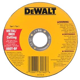 Dewalt #DW8062 4-1 2 x.045x7 8 Wheel by Black & Decker