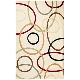 Springraph Area Rug, 8'x11', IVORY by Home Decorators Collection