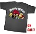 Angry Birds Shirt ~ Grumbles ~ 100% Cotton ~ Youth T-Shirt (Small)