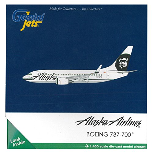 Gemini Jets Alaska B737-700(W) (1:400 Scale)