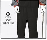 Sunderland Golf Pants with SOS Technology (Color=Navy,Size=L)