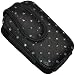 Sanyo PRO-700 Premium Quality Cell Phone Pouch Case - Includes TWO Bonus Charm Holders - Image Accessories Brand