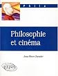 Philosophie et cin�ma