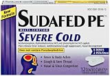 Sudafed PE Multi-Symptom Severe Cold Caplets, 12 Count