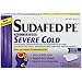 Sudafed PE Multi-Symptom Severe Cold Caplets, 12 Count